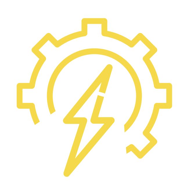 Symbol Zahnrad Energie